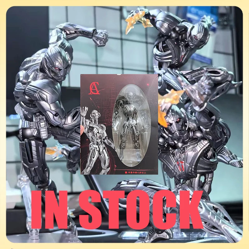 

AC Toys Ultron Action Figure 16cm Kaiyodo Amazing Avengers Anime Figurine Pvc Models Gifts Soilder Statue Collectible Toy Gifts
