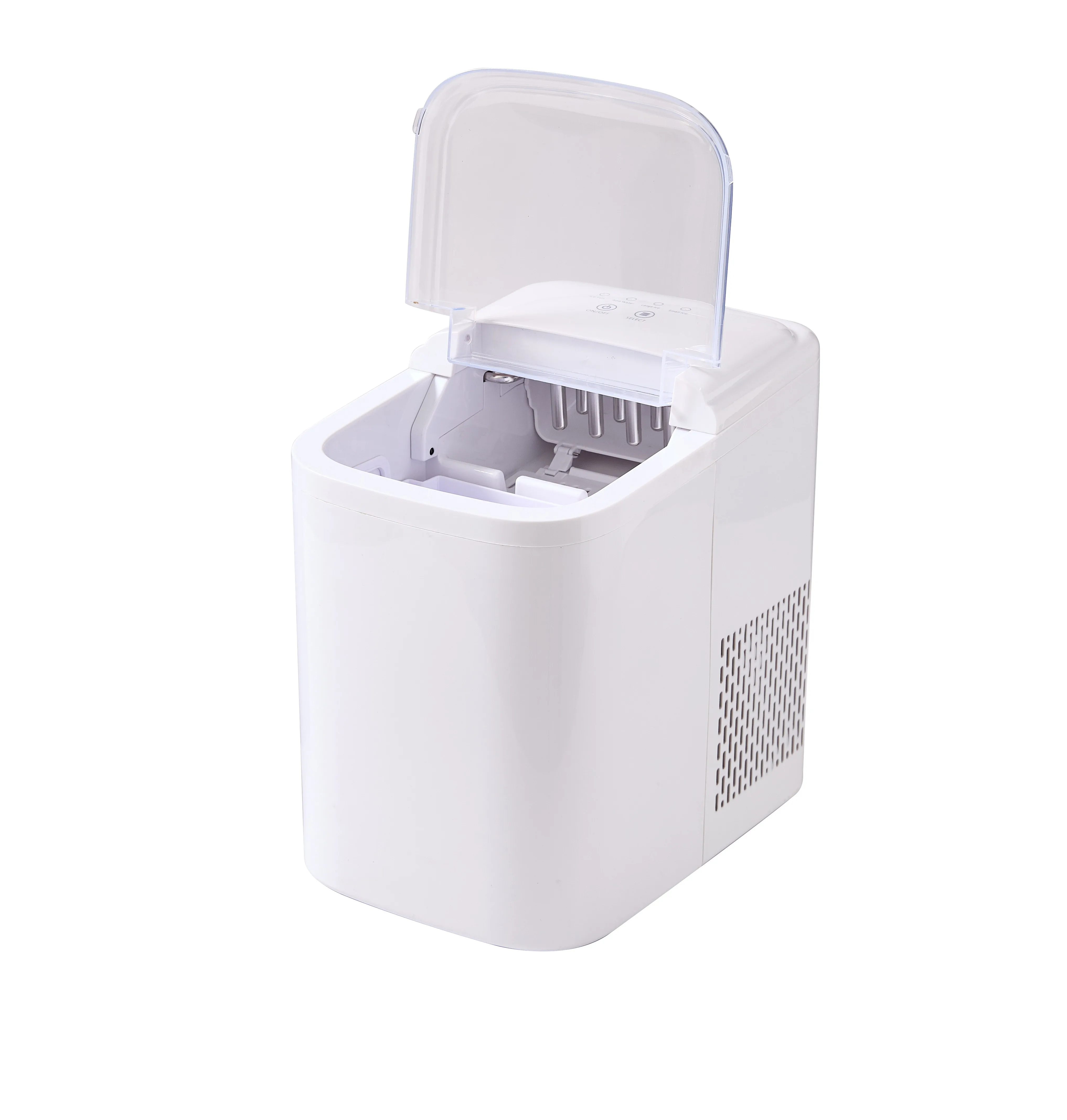 

Ice Maker Small Milk Tea Shop Commercial Household Mini Dormitory Round Automatic Ice Cube Making Machine