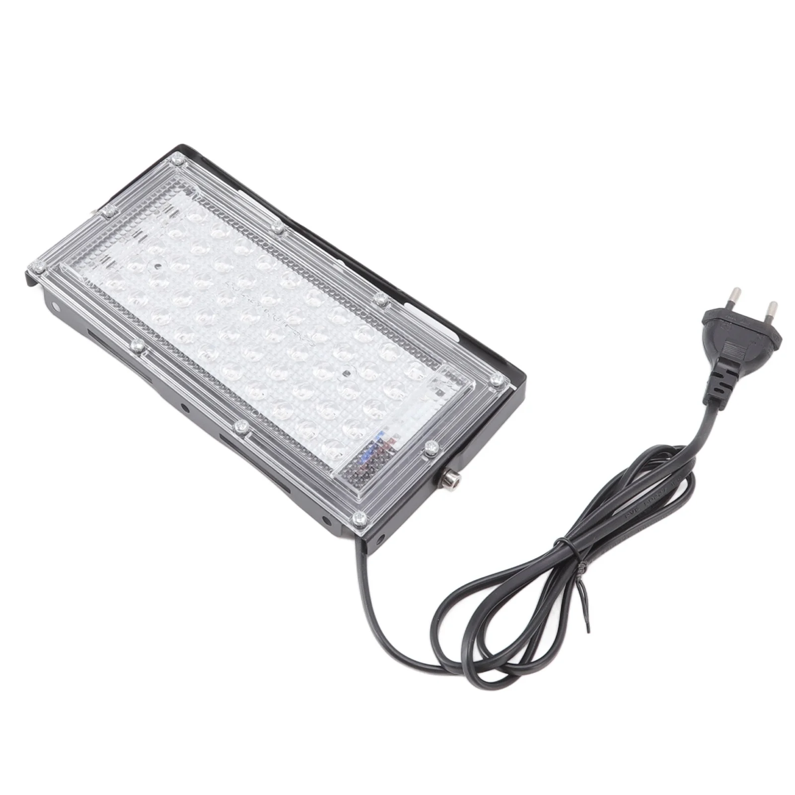 UV Flood Light 50W LED Aluminum Fluorescent Stage Lamp For Halloween Party  220 V