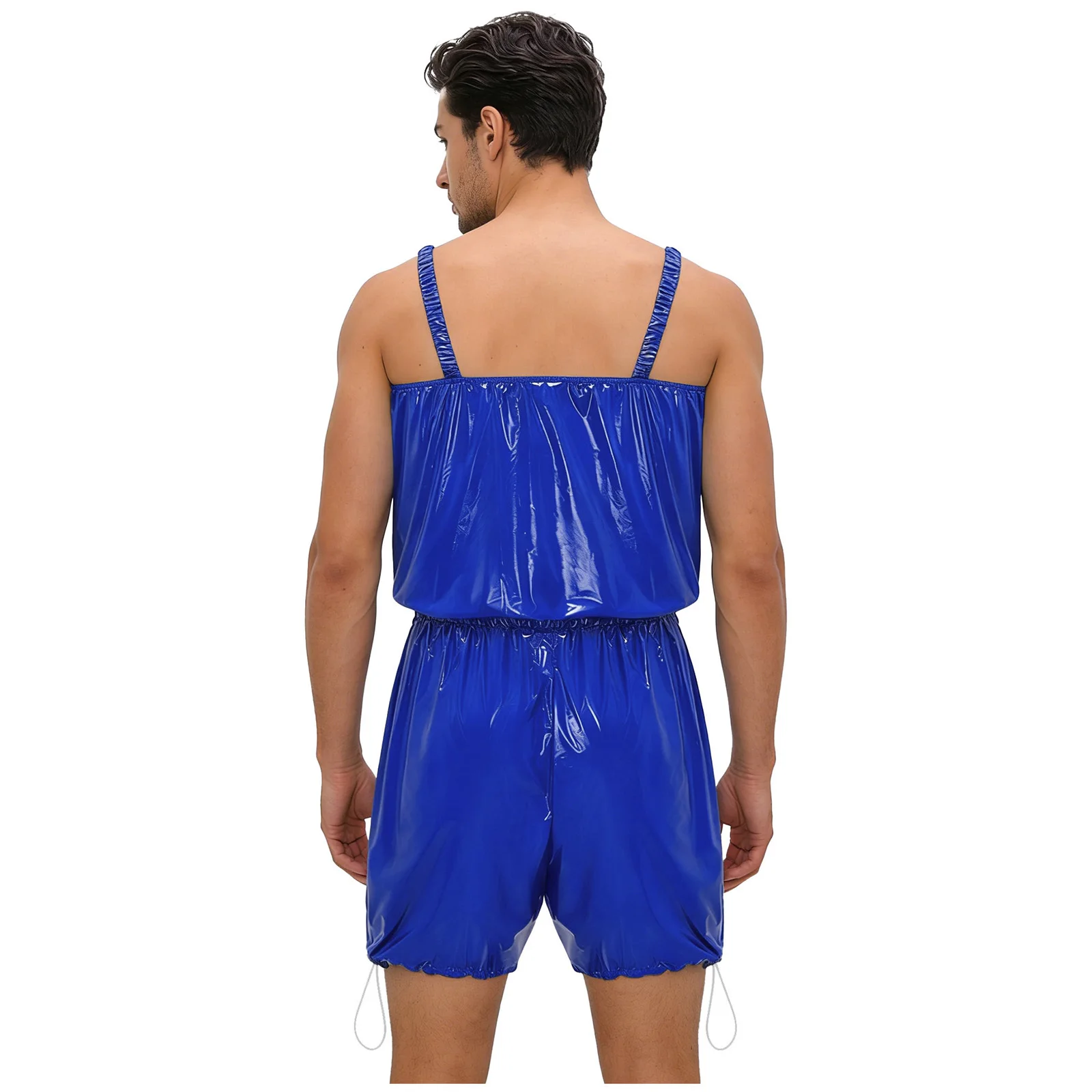 Wasserdichter Herren-Bodysuit, Badebekleidung, Knopfleiste vorne, seitliche Reißverschlüsse, Leotard-Badeanzug, einteiliger Badeanzug, auslaufsichere, adaptive Kleidung – Detail 26