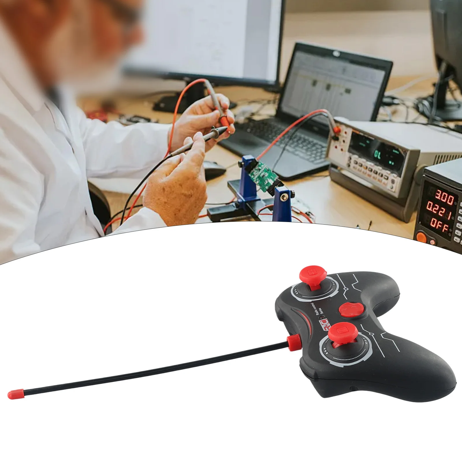 Professional Grade 27MHZ Remote Controller Transmitter for Cars and Dump Trucks Suitable for 4 Channel RC Models