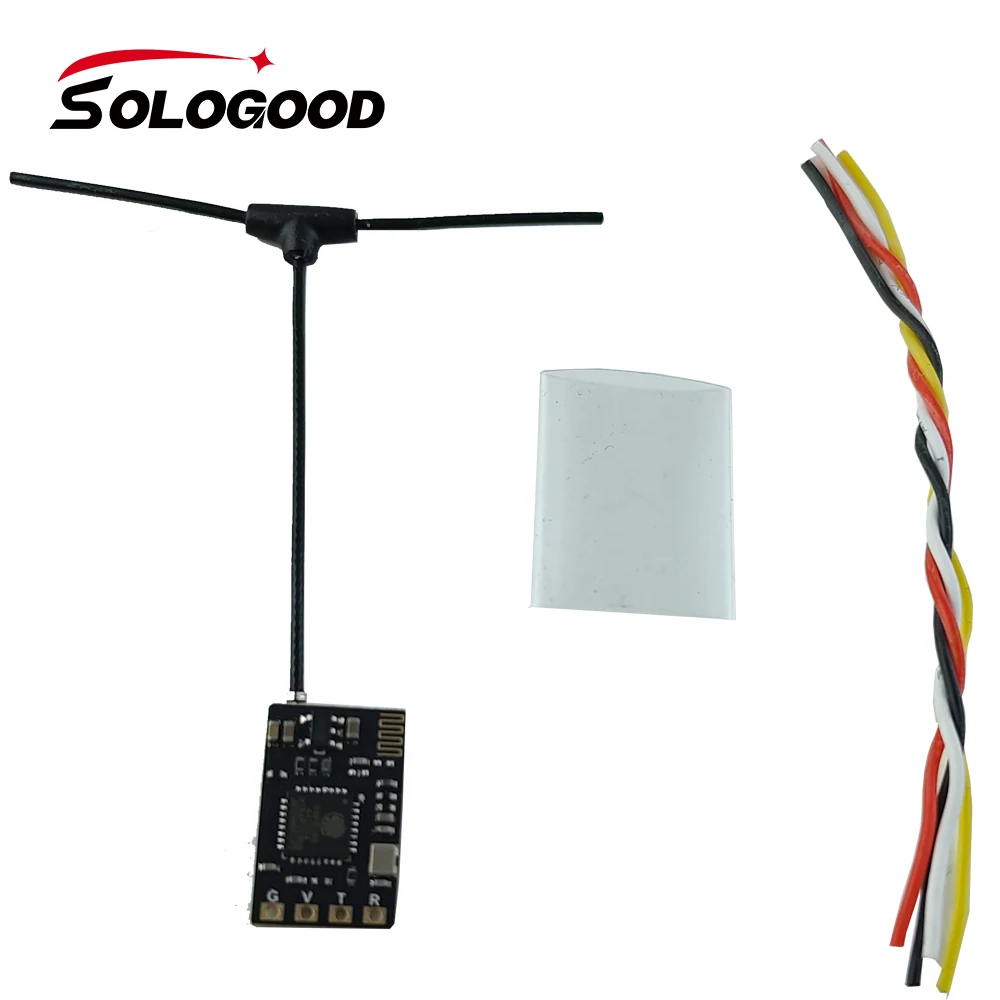 SoloGood ELRS 2.4G Receptor ExpressLRS Mejor rendimiento en velocidad Gama de latencia para RC Racing Drone