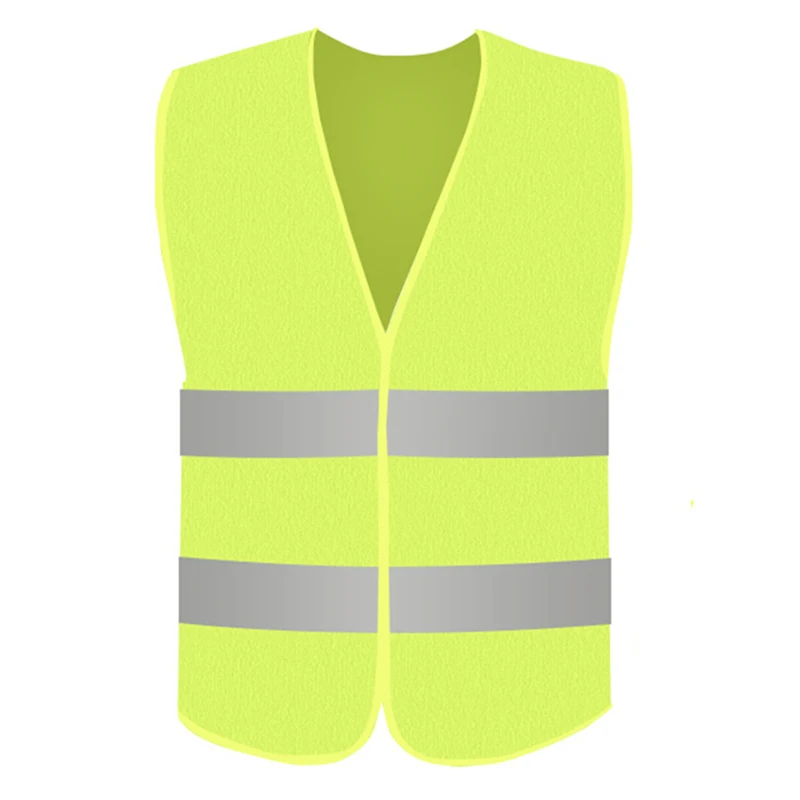 Ropa reflectante de seguridad para coche, chaleco deportivo para correr al aire libre, visibilidad del tráfico, amarillo, alta visibilidad, novedad