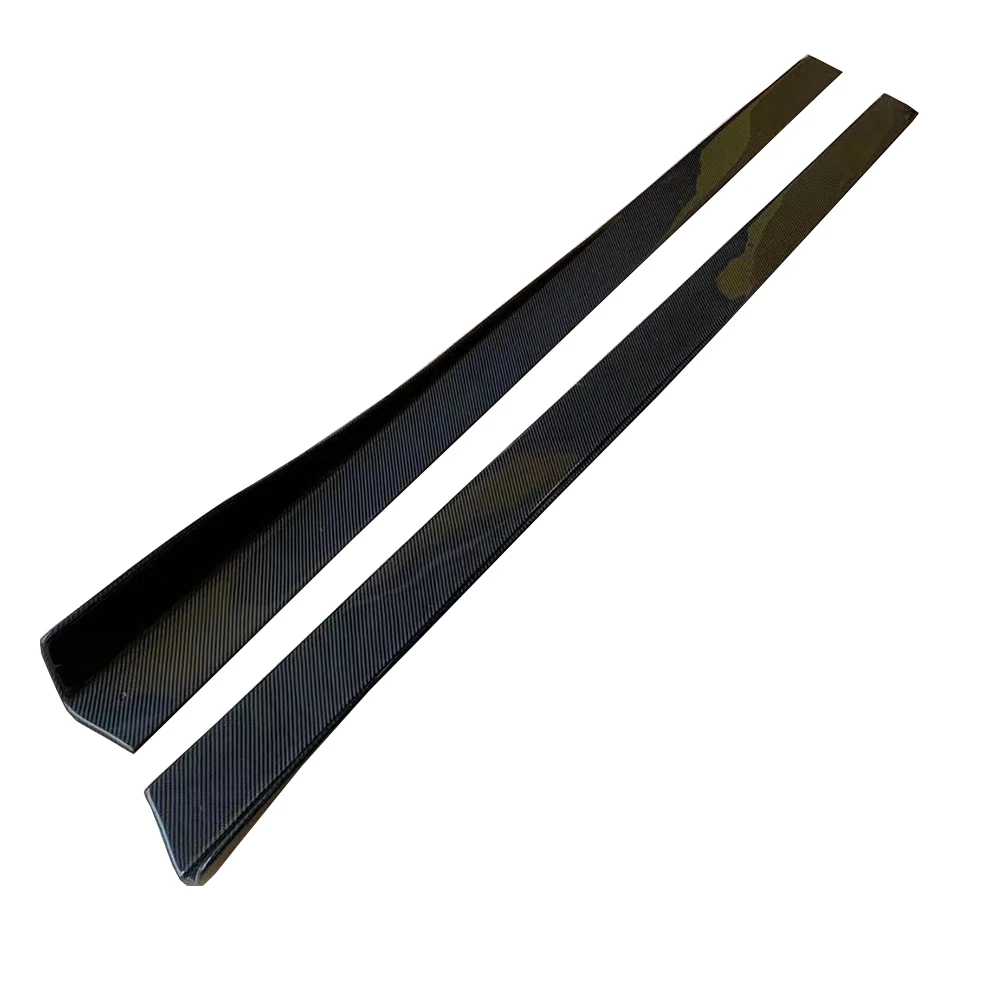Kit corpo splitter gonna laterale in fibra di carbonio stile 3D paraurti laterale per F80 M3