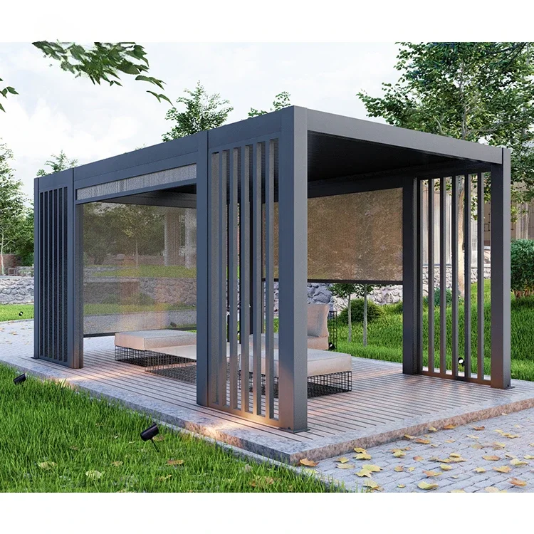 

Ce Certification Ip67 Waterproof Rating Aluminum Pergolas And Gazebos Outdoor