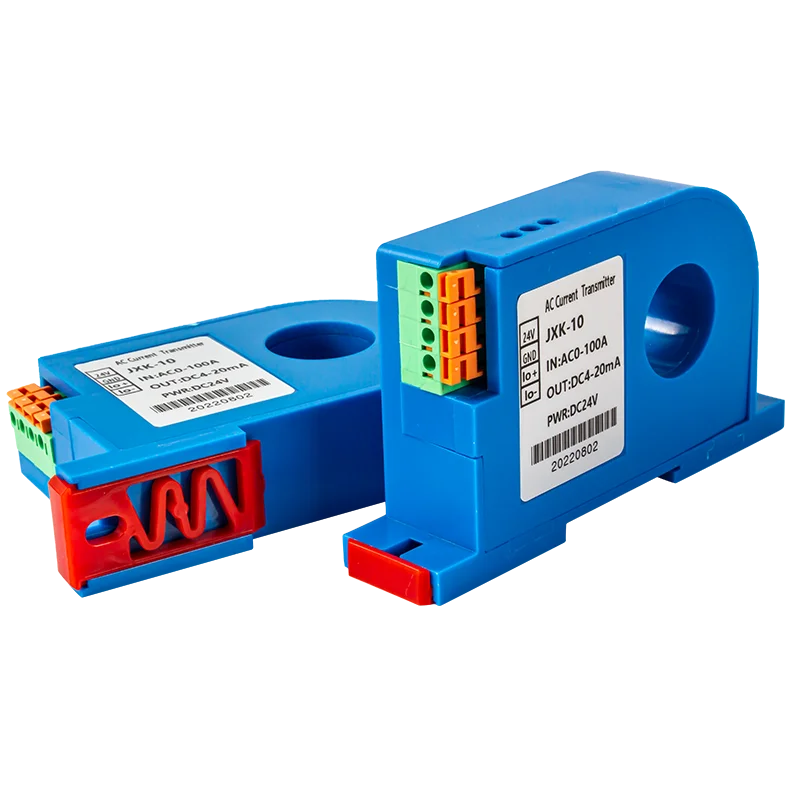 DC Current Sensor 15A 20A 50A 600A Current Transducer DC24V 4-20ma RS485 Hall Effect Current Transmitter