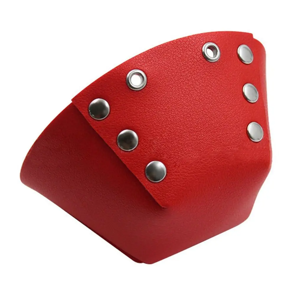 عالية الجودة بولي Leather الجلود الأسطوانة تزلج تو قبعات 5 ألوان 105*50 مللي متر تزلج تو الحرس الأسطوانة التزلج غطاء الأسطوانة سكيت أجزاء