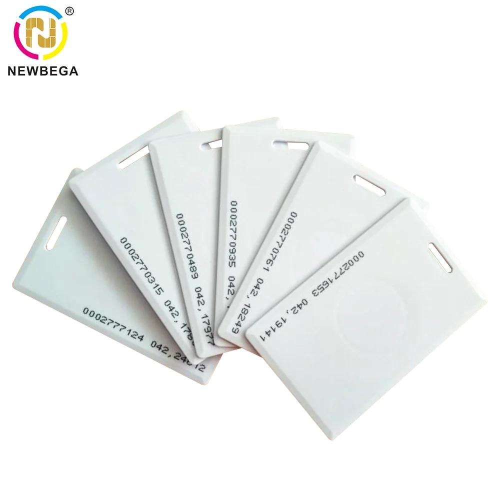 10PCS, 125KHz Nur Lesen RFID Karte EM4100 TK4100 Smart Proximity Karte für Zugangskontrolle