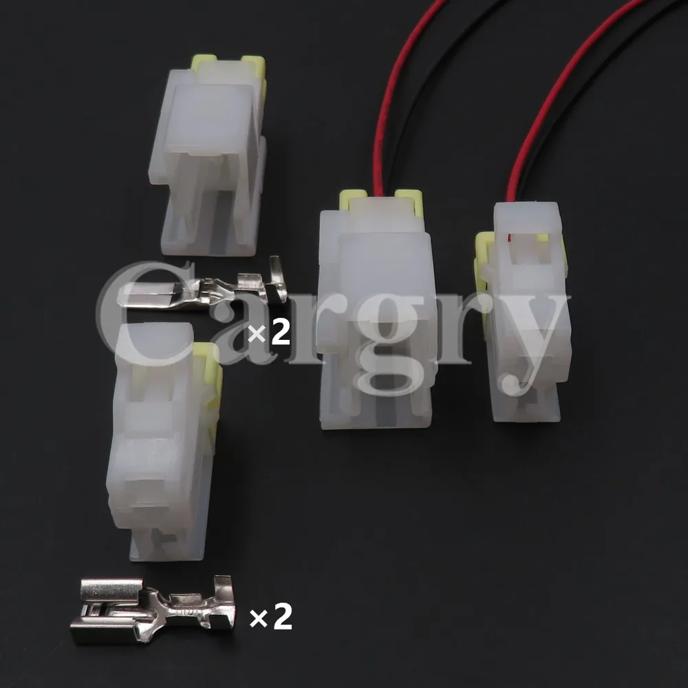 

1 Set 2P 7123-6020 7122-6020 AC Assembly Car Wire Harness Socket Automobile Large Current Cable Male Female Connectors