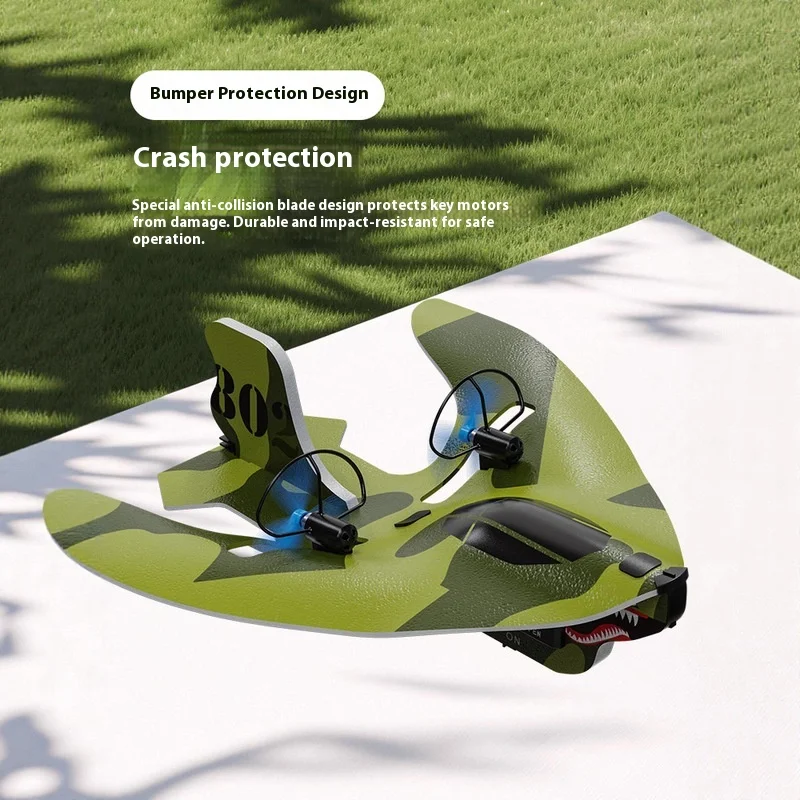 Klenaer 2 canaux planeur cascadeur avion RC télécommande modèle jouet pour enfants adapté comme cadeau d'anniversaire pour les enfants récréatifs