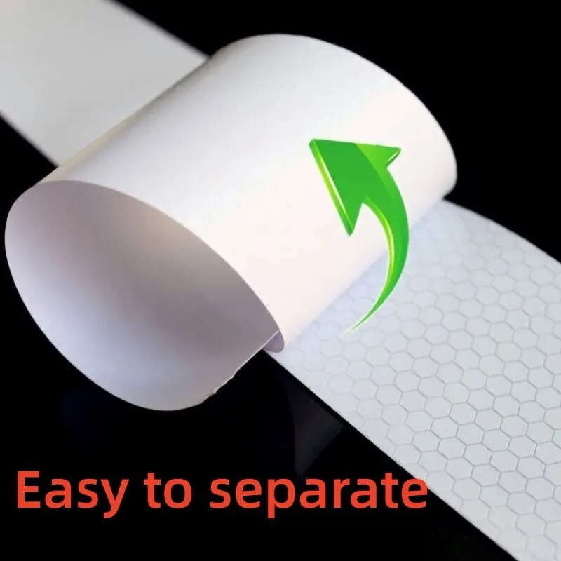100cm 5cm Warning Light Reflector Protective Sticker Warning Tape Reflective Film Car Safety Mark Reflective Strip Stickers