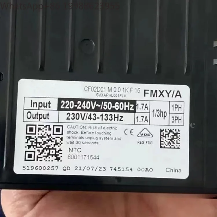 Inverter Drive Board CF02D01M for Embraco FMXY/A Series Refrigeration Compresso