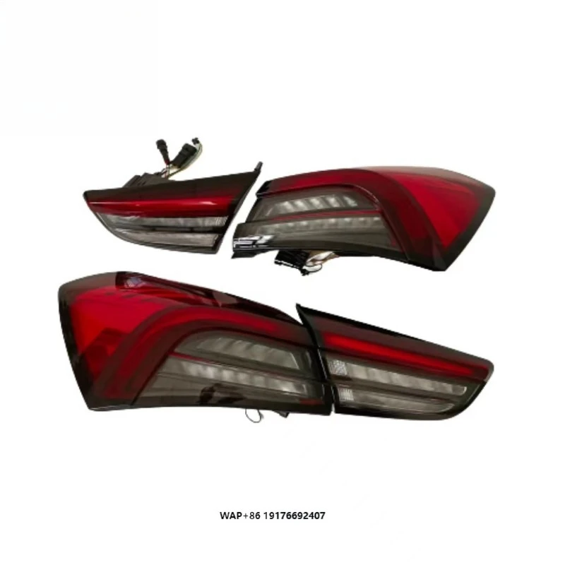 2014-2021 Car Fit for Ghibli Auto Parts Rear Lights Upgrade LED Car Tail Light Accessories with Running Light Function