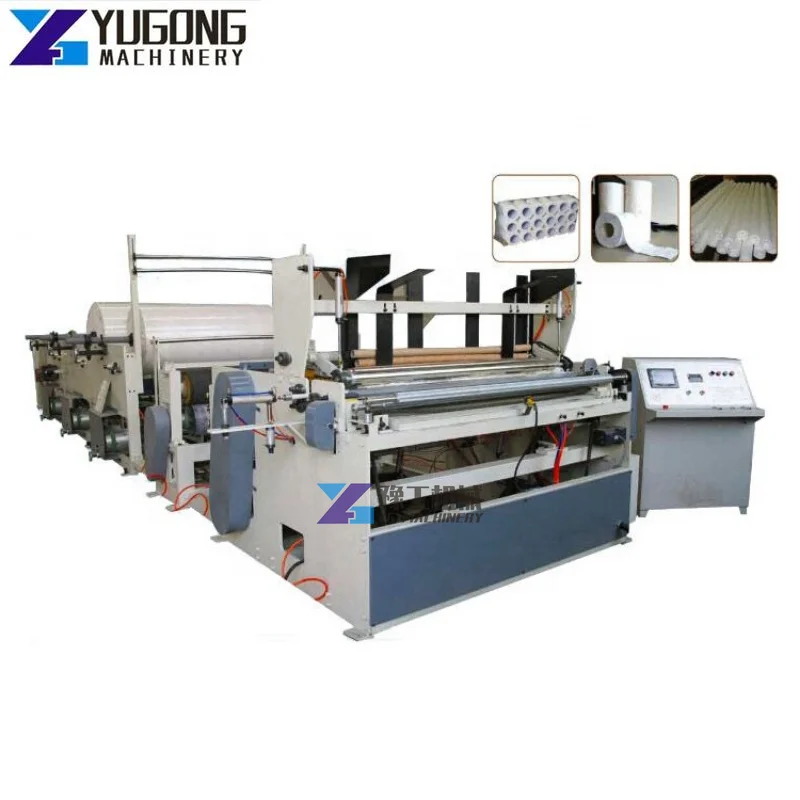 YG Tissue Paper Toilet Paper Product Cutting Machine Multi Toilet Paper Roll Tissue Bundle Packing Wrapping Machine