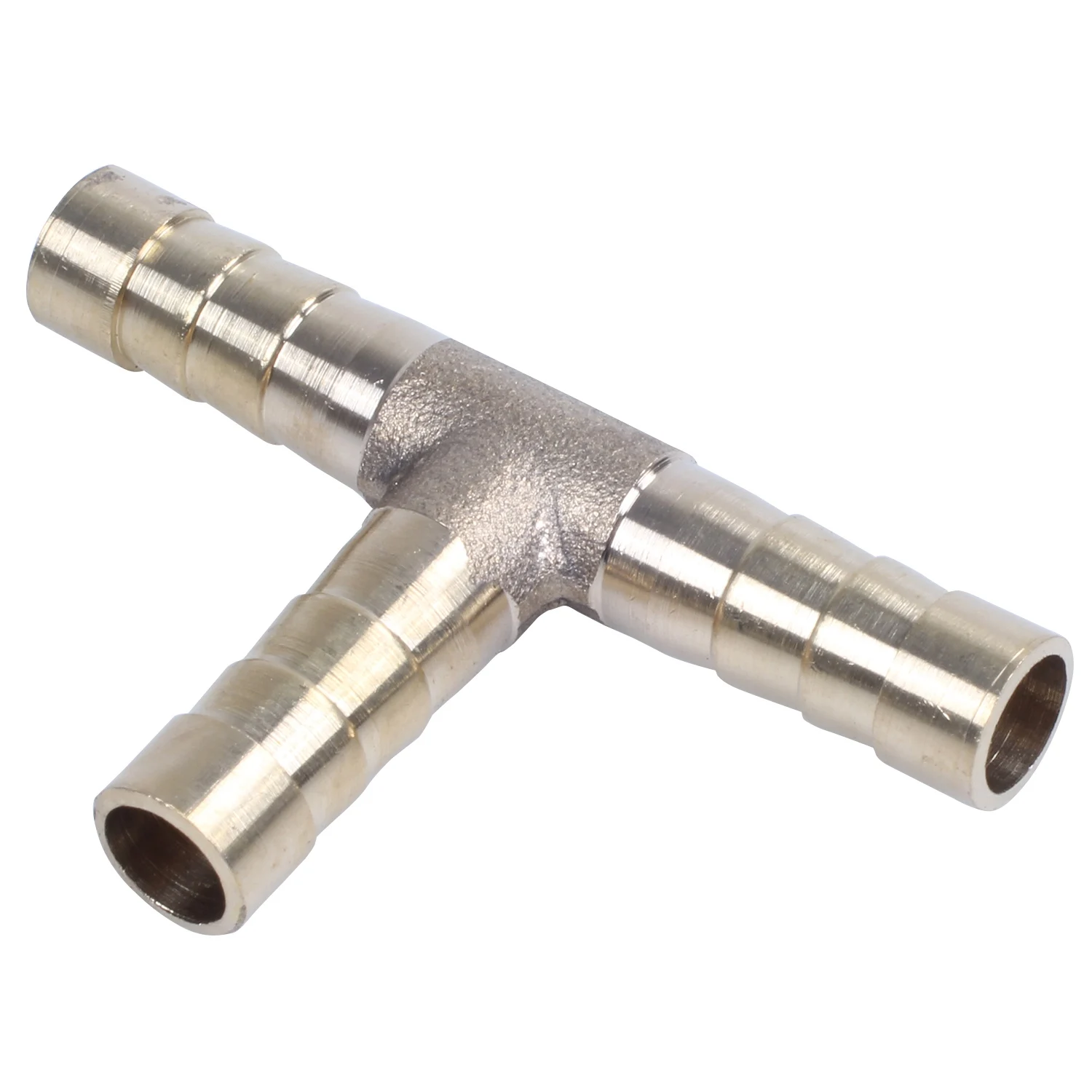 8mm T Shape Air Gas Fuel Water Gasoline Hose Joiner Pipe Connector