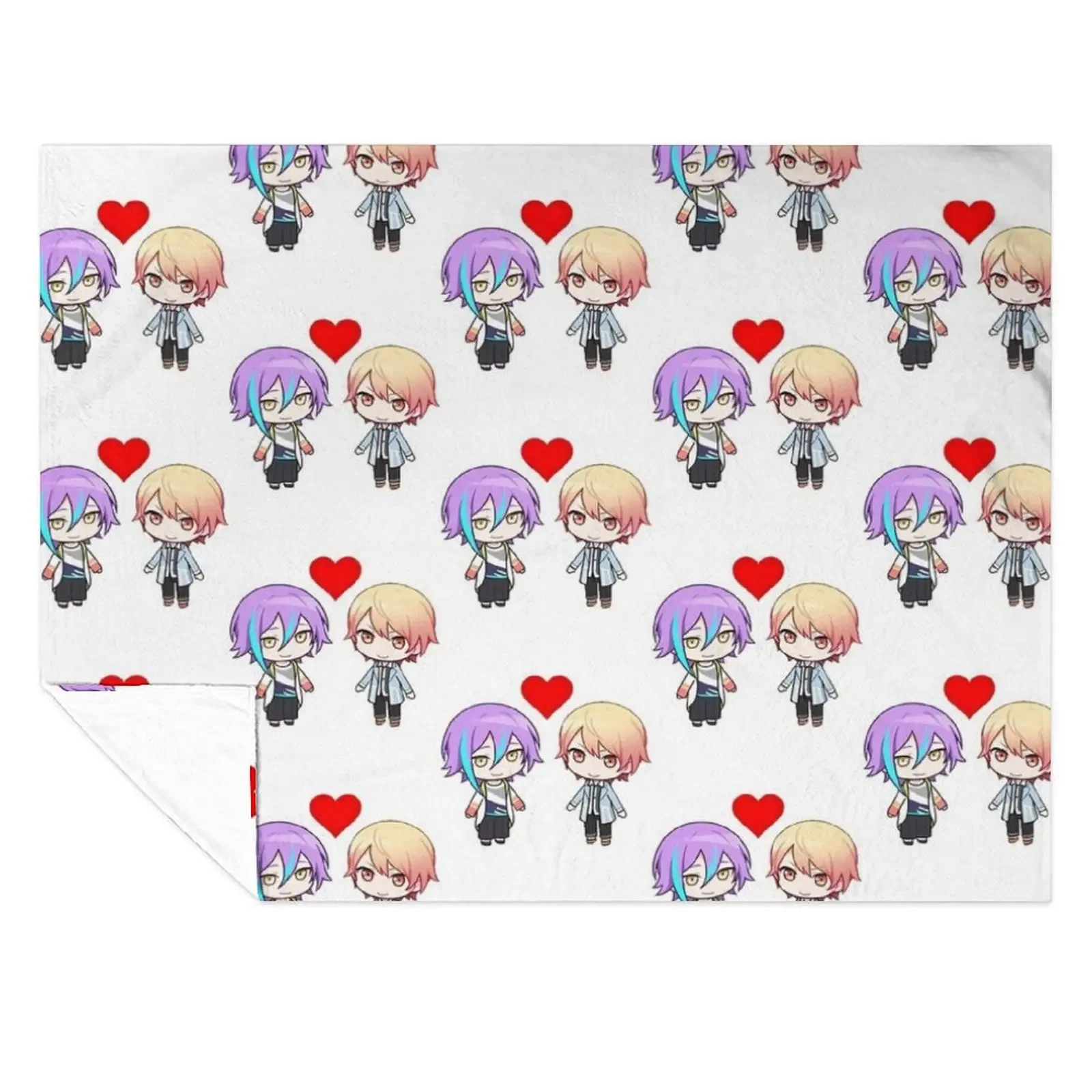

rui kamishiro tenma tsukasa in love project sekai ruikasa Throw Blanket Luxury St Decorative Throw Blankets For Baby Blankets