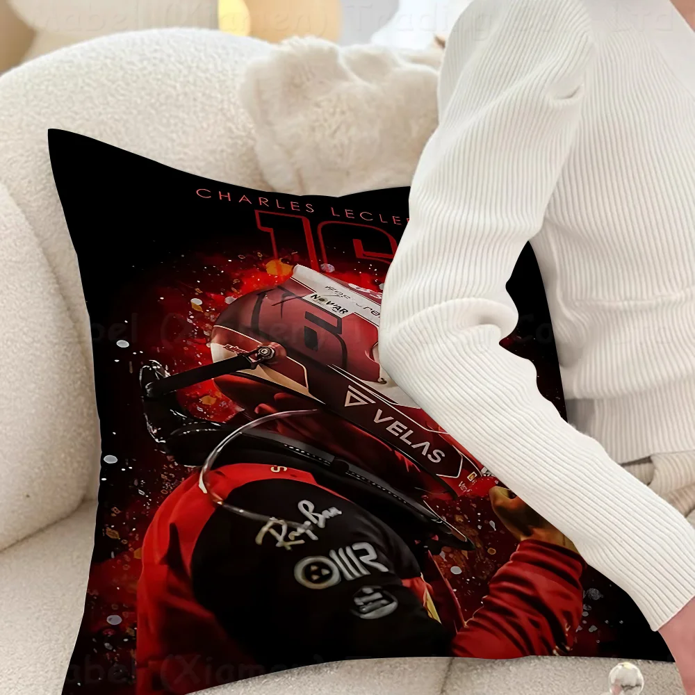 F1 الفورمولا 1 المتسابق أسطورة L-Lewis H-Hamilton شخصية وسادة غطاء غرفة نوم الاطفال البرية ديكور الحفلات المخدة عيد ميلاد الطفل