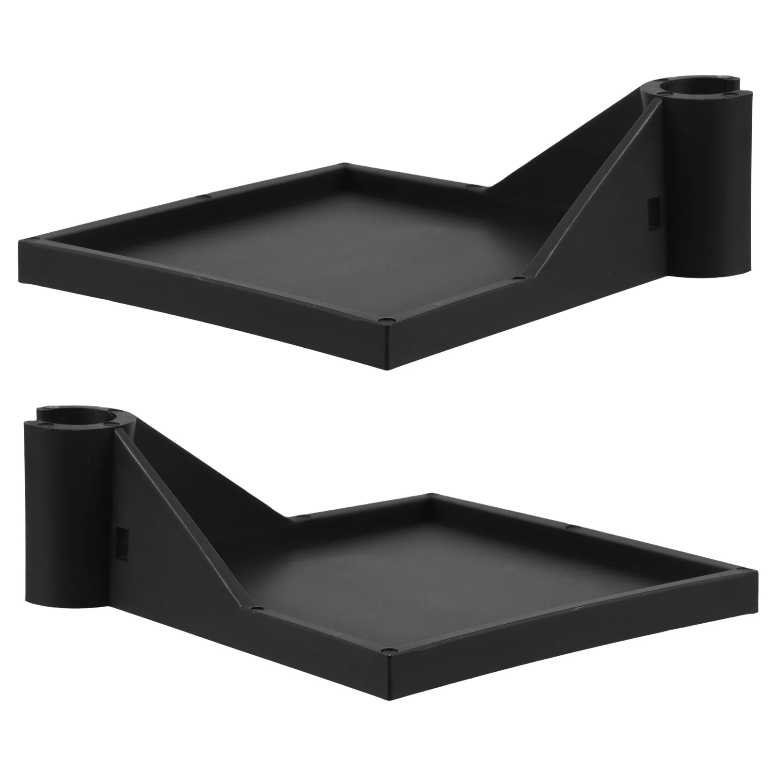 

2Pcs 16Mm Grow Tent Corner Shelf Multifunctional Storage for Cameras Hygrometers Plant Tools Easy Install Greenhouse Tent