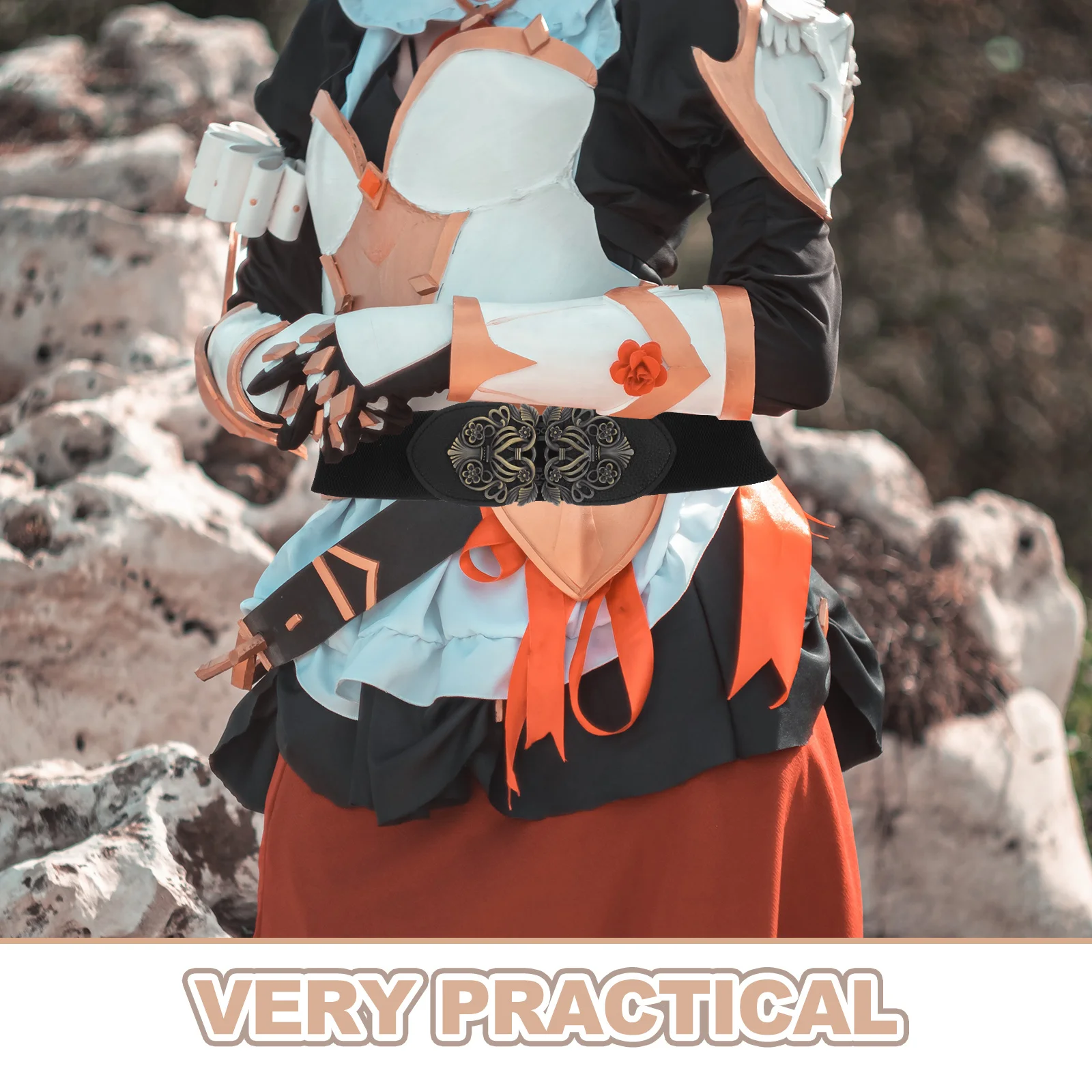 1Set Retro Vintage Taille Gürtel Arm Schutz Set Medieval Renaissance Kostüm Zubehör Halloween Cosplay Breite Dehnbare Arm Brace