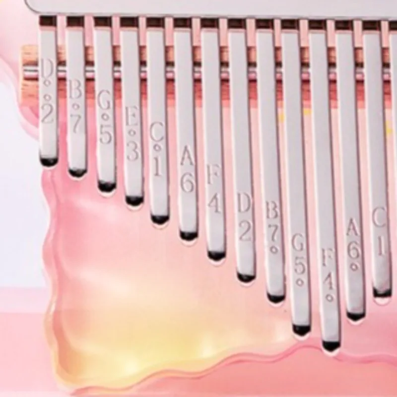 نجمة خماسية كاليمبا للأطفال المبتدئين كاليمباس المهنية 21 مفتاح المحمولة الإبهام البيانو أدوات لوحة المفاتيح المحمولة #5