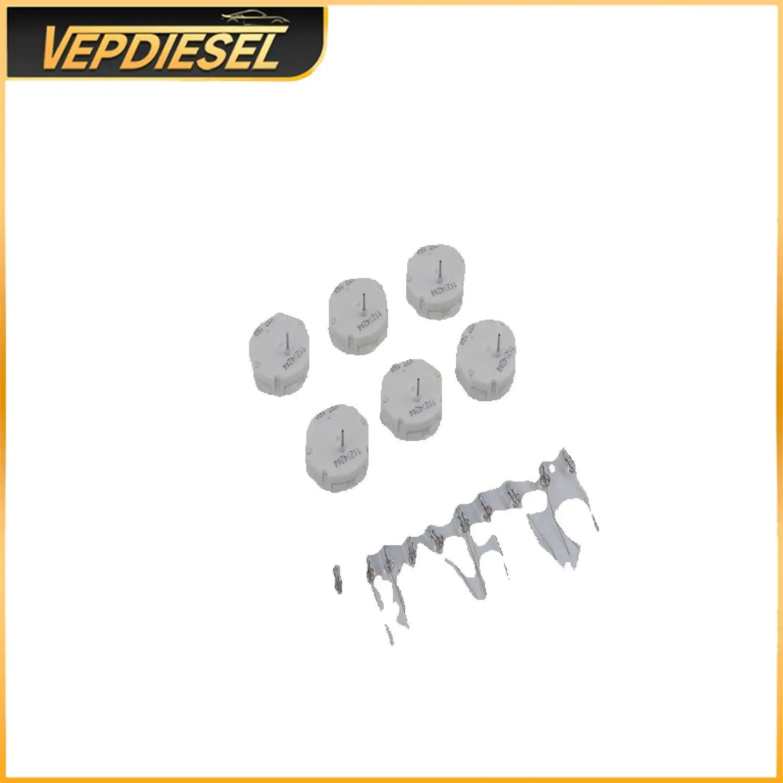 

6 шт. новый комплект шагового двигателя Switec X15.168 с 10 лампочками для Chevy Silverado Tahoe GMC Sierra 2001-2007