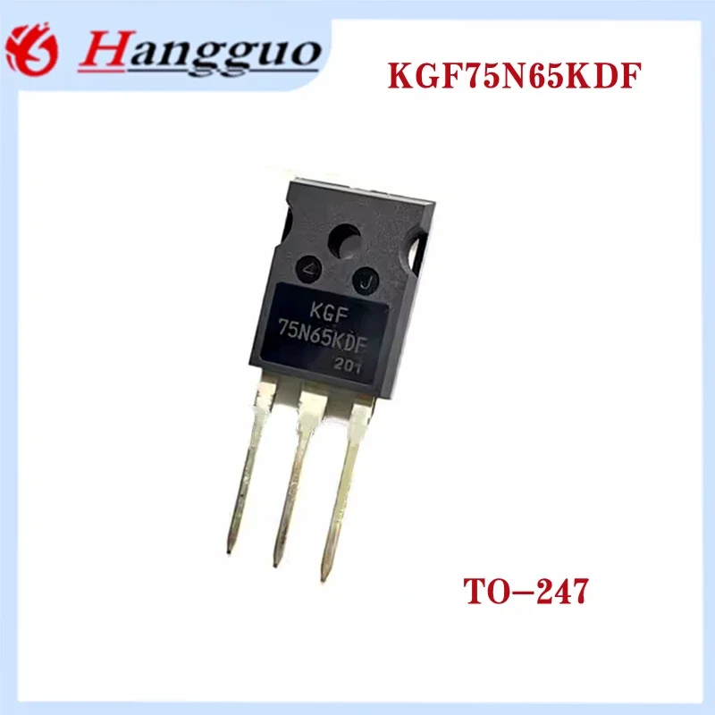 5PCS/Lot Original new  KGF75N65KDF-U/H KGF75N65KDF 75N65KDF TO-247 IGBT Pipe 75A 650V field effect tube High power tube