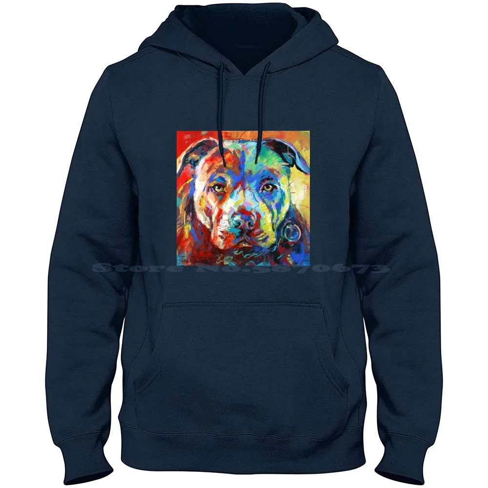 

Stafforshire Bull Terrier 100% Pure Cotton Hoodie Tshirt Staffy Staffie Staffordshire Bull Terrier Atelier Animals Dogs Canine