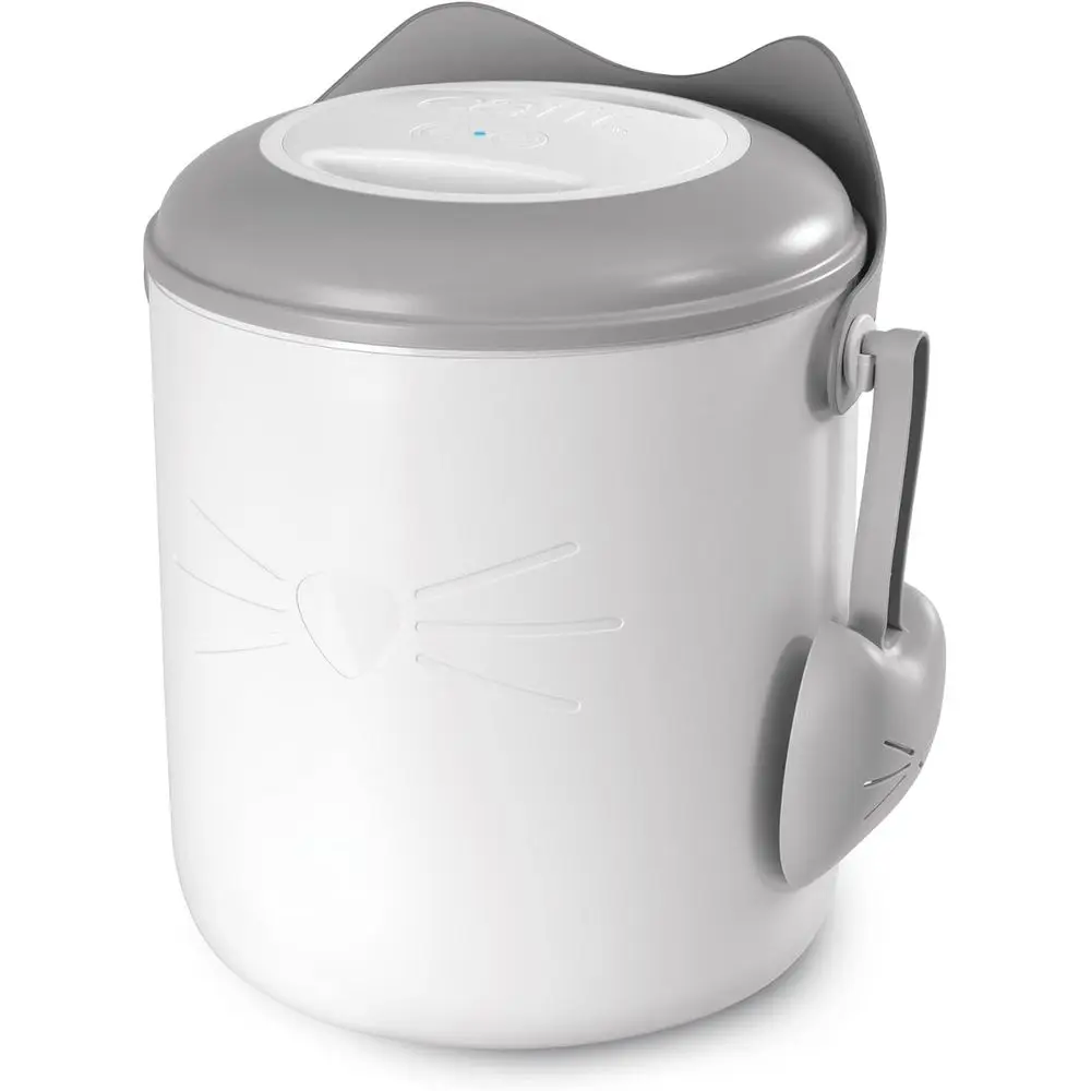 

Умный контейнер для корма PIXI – Герметичное хранение корма для кошек с автоматической вакуумной герметизацией, без BPA, энергоэффективный, с оригинальным дизайном в виде кошки и функцией автоматической подачи корма.