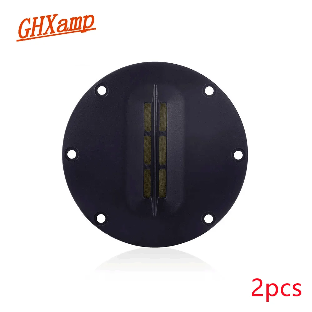 GHXAMP 100mm Ribbon Tweeter Speaker 4 inch 8OHM 30W Aluminum Belt Home Theater LoudSpeaker ABS Design With Rear Chamber 2PCS