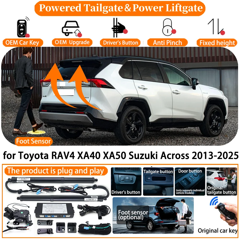 

Car OEM Smart Powered Tailgate system for Toyota RAV4 XA40 XA50 Suzuki Across 2013-2025 Automatic Electric Power Tailgate kit