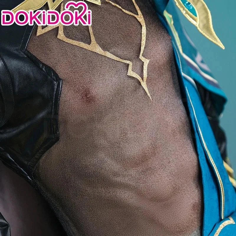 

❤o Lei 2026 New Cosplay IN STOCK Game Anime DokiDoki Men Realistic False Chest Alhaitham Props Fake Musc ★Halloween Costume