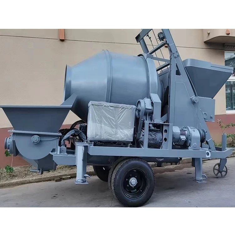 Advanced Mobile Concrete Mixer with Pump Japan Concrete Truck Mixer