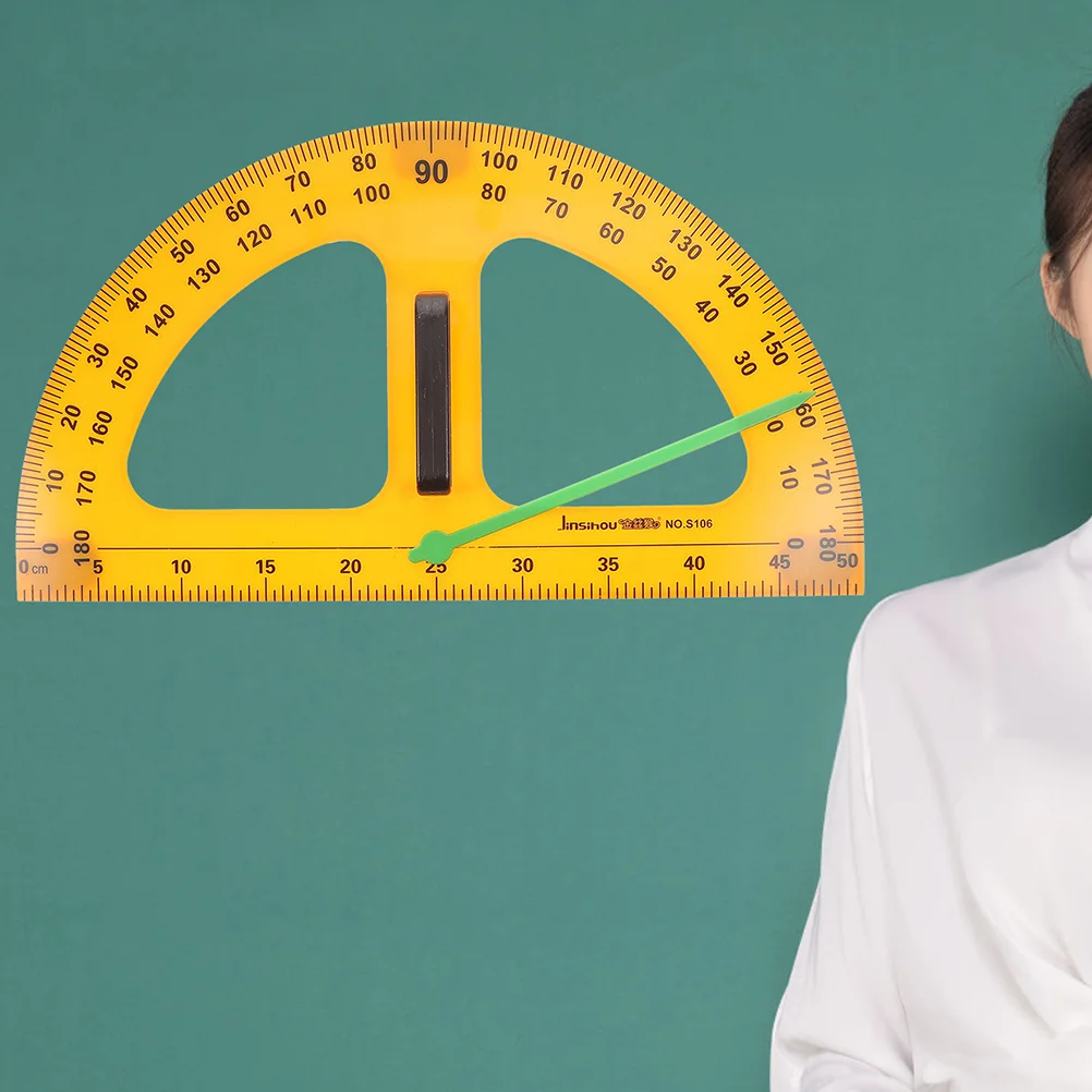 Protractor for Drafting Small Horns 180 Degrees Measuring Math Angle Tool Plastic Protractors
