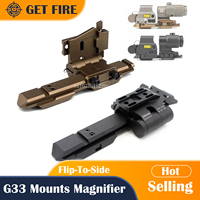 Tactical G33 Mounts Magnifier with Flip-To-Side Quick Detach 5/8\