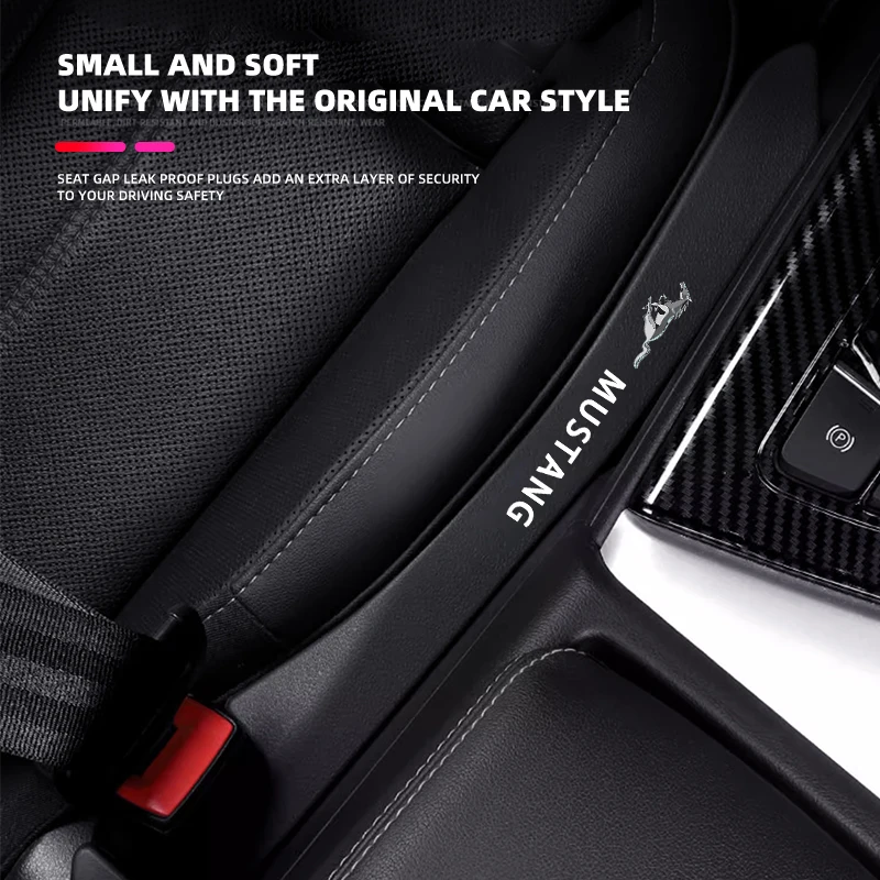 Car Seat Side Filling Strip Gap Car Interior Decoration Supplies For Mustang Ford Shelby Edge Ecosport Kuga mach e TAURUS