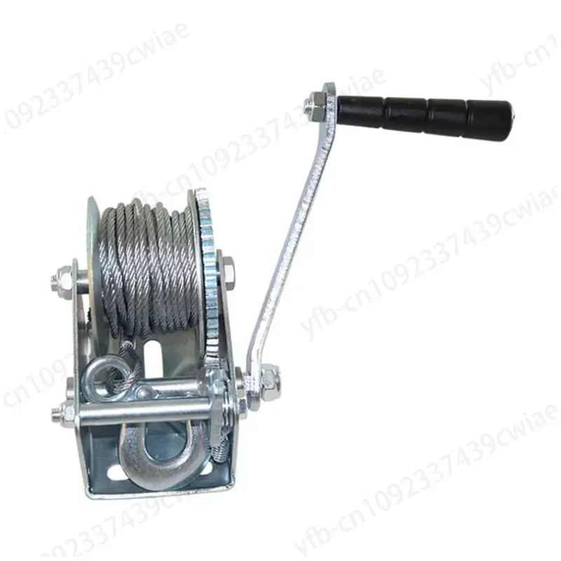 Hand Winch 600-3000 Pounds Manual Winch Wire Rope Traction Hoisting Winch Complete Specifications