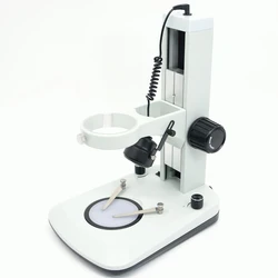 FYSCOPE    New Microscope Table Rack Stand with Top & Bottom LED Lights