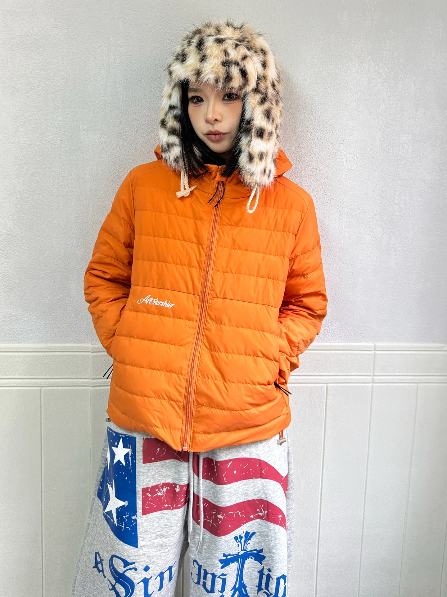 

ort Padded Jaet Hooded Quilted Vest Autumn Winter Warmth Anti-Cold Men Women Dopane Outerwear Casual Sle Nylon Fabric