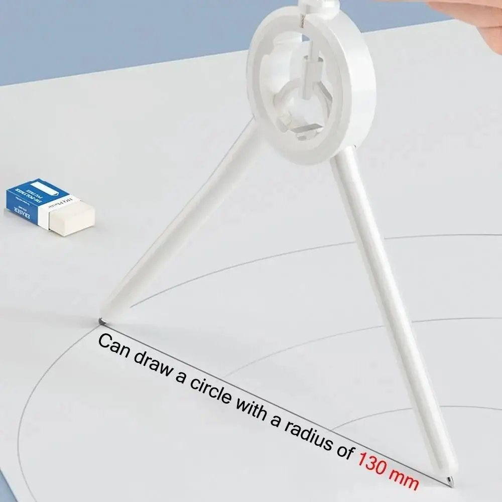 شاشة ديجيتال الطلاب البوصلة الأبدية قلم رصاص الملء الصحافة نوع الرسم البوصلة 1-13 سنتيمتر القطر الأبيض الهندسة البوصلة #4