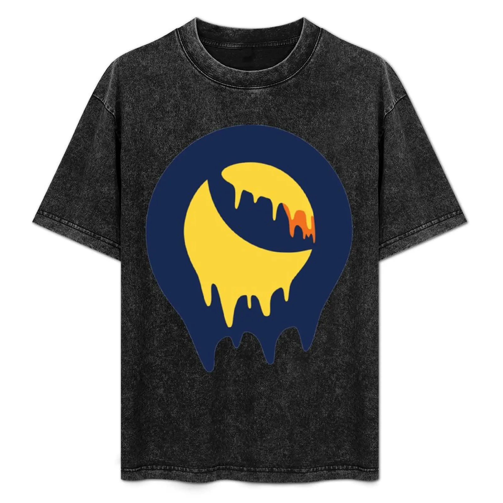 

Funny dripping Terra lunaCrypto- terra luna coin to the moon - hold strong,buy the dip T-Shirt Fashion Simple Casual Tee Shirt