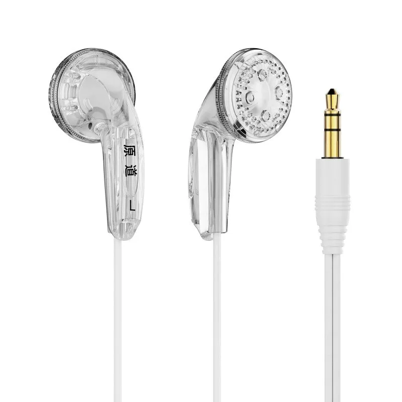 سماعة أذن داخلية ديناميكية من Vido ، سدادة رأس مسطحة ، صوت جهير ، HIFI ، سماعة أذن عالية الجودة ، من من من من Vido