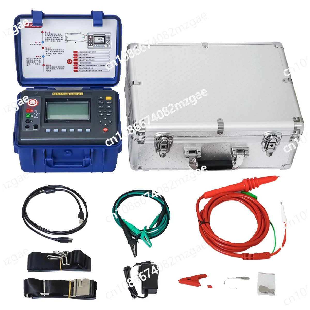 Insulation Resistance Tester, Digital Electronic Megohmmeter, High-precision Universal Vibration Table, 5000v Tester