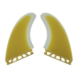 2 Fins UPSURF FUTURE MR TWIN FINS Fiberglass High Performance Surfboard Fins Twin Side Fins Single Tabs Surf Quilhas Thruster