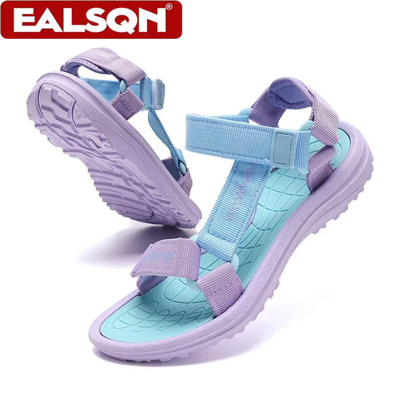 

Lightweight Breathable Kid's Open-Toe Sandals Girls Anti-Slip Outdoor Beach Shoes Summer Children Casual Walking Sandals