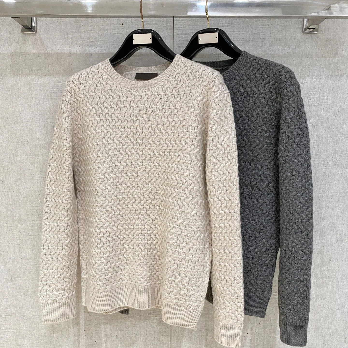 

Italian LP Casual Wool Blended Old Money Style Knitted Sweater