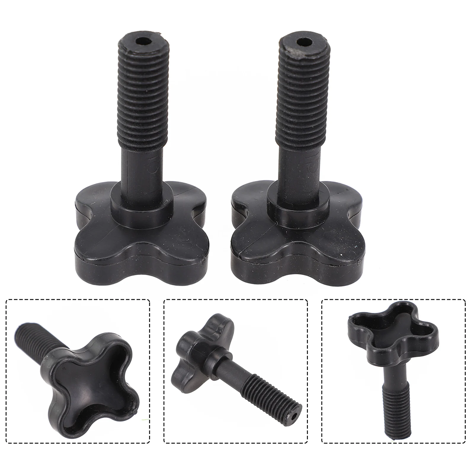 Swing Chair Screw Screws Fix Plastic Screws Essential Black Plastic Canopy Fixing Screws for your For Garden Swing Chair