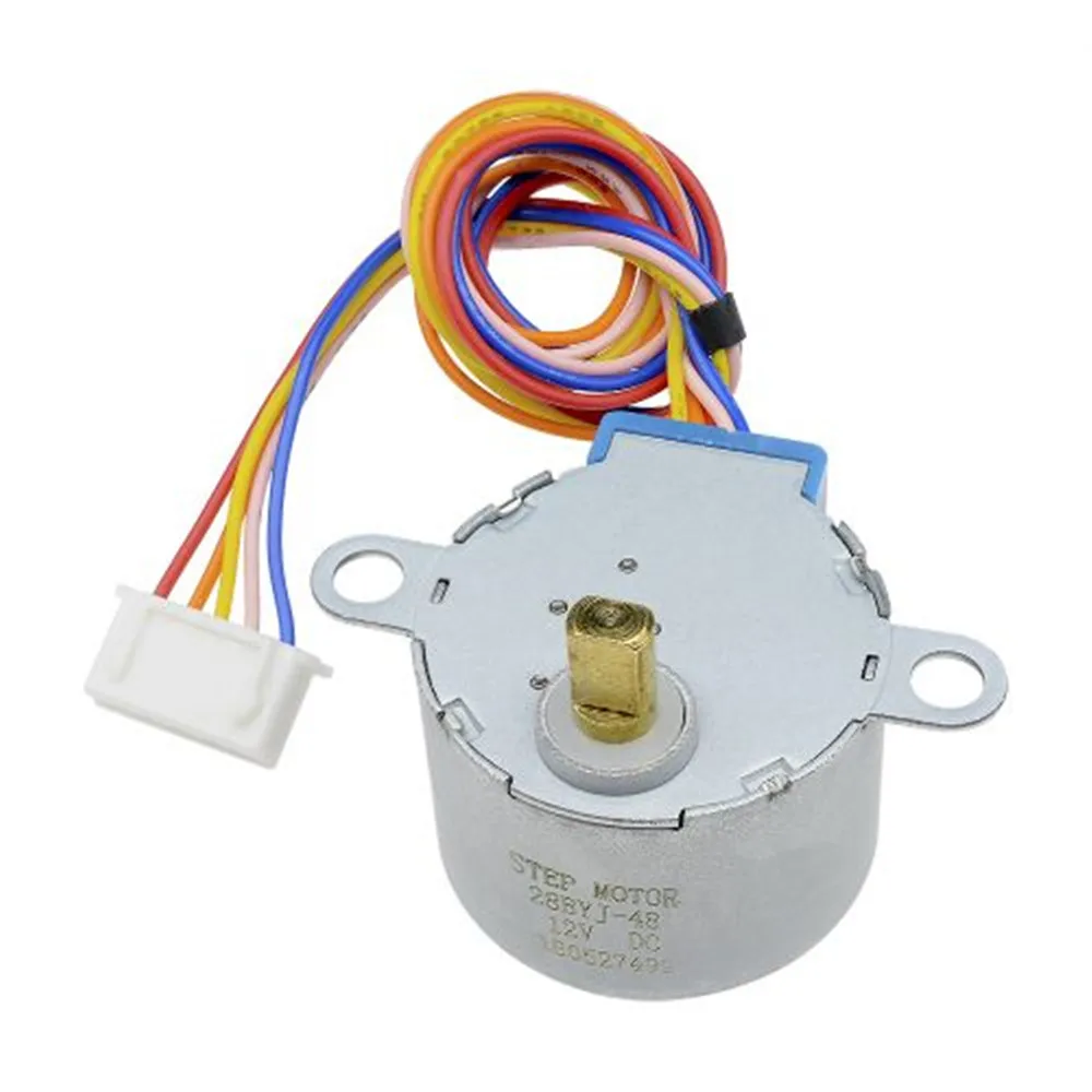 28BYJ-48 12V Reduction Gear Stepper Motor 4 Phase Step Motor for Arduino Dropship