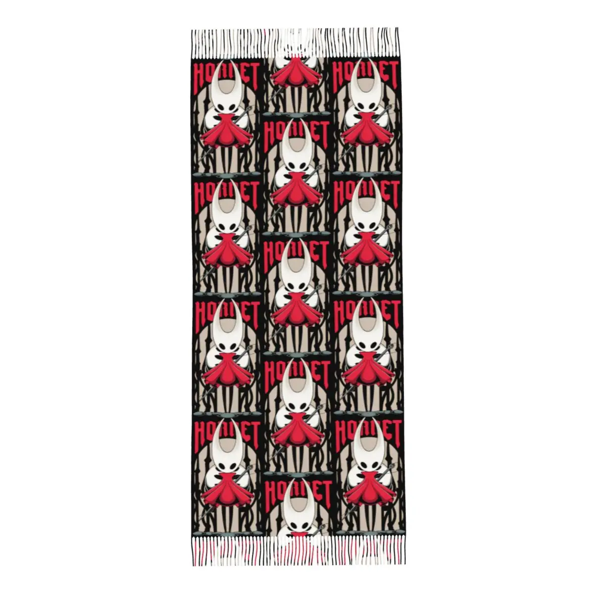 وشاح الأميرة للنساء لخريف وشتاء شال ملفوف مجوف فارس Silksong الدبور أوشحة كبيرة مع شرابة لفستان السهرة