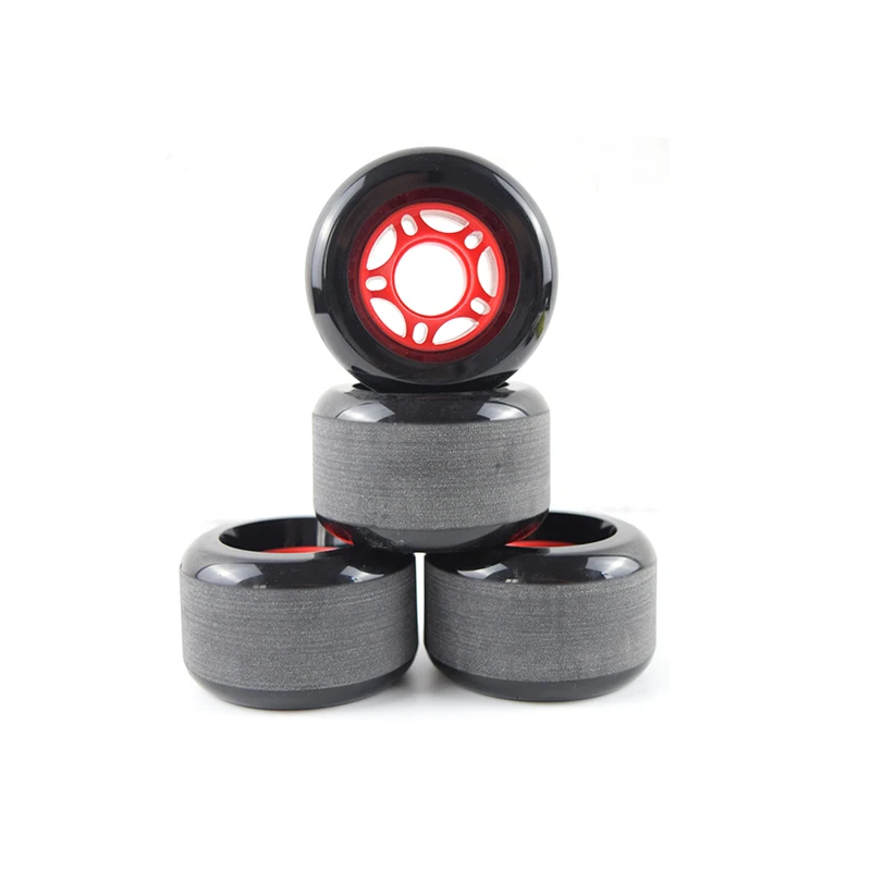 Longboard Wheels 72*44mm Street Skating Wheels Double Warping Board Replace Skateboard Grinding Wheel with ABEC 11 bearing T