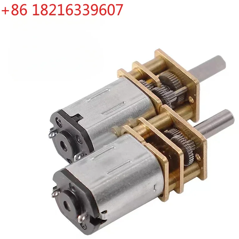 YAO GA12-N20 DC 3V 6V 12V Micro Motor Full Metal Gearbox Gear Reducer Motor 30RPM 50RPM 60RPM 150RPM 200RPM 300RPM 600RPM 1000RP